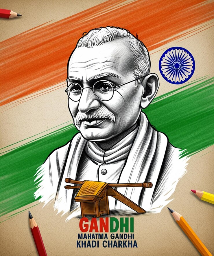 Foto gandhi jayanti