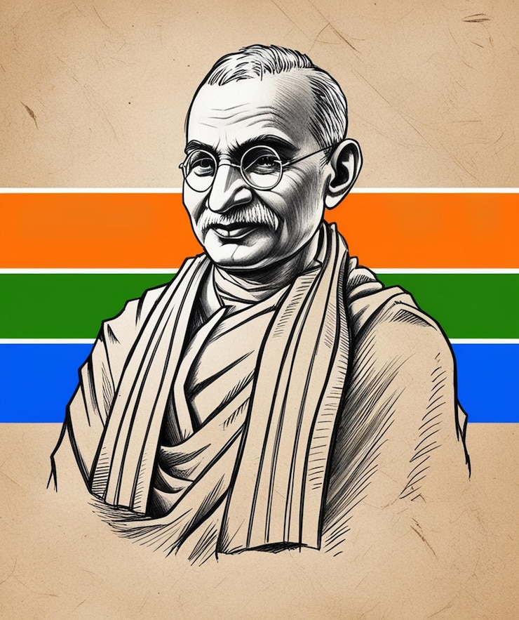 Foto gandhi jayanti