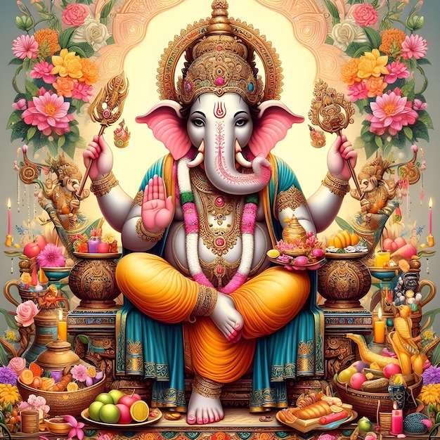 Ganesh Murti 3D Ganesha para el Diwali