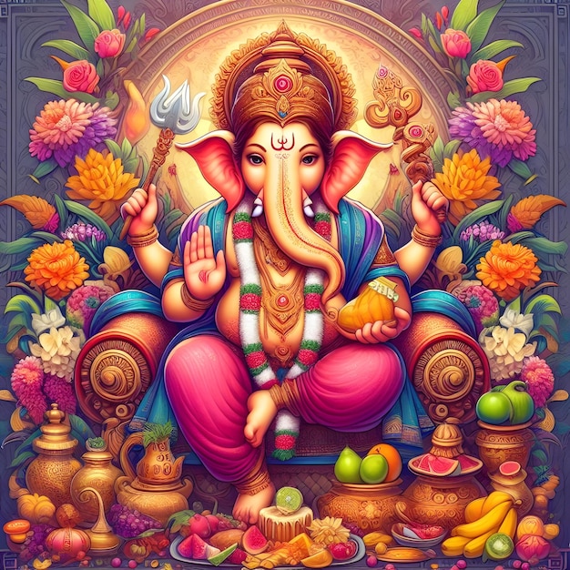 Ganesh Murti 3D Ganesha para Diwali