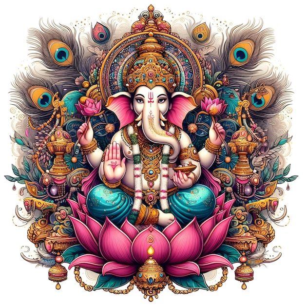 Ganesh Murti 3D Ganesha para Diwali