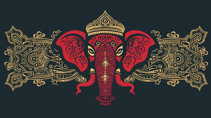 Ganesha Banner plantilla para su mejor diseño
