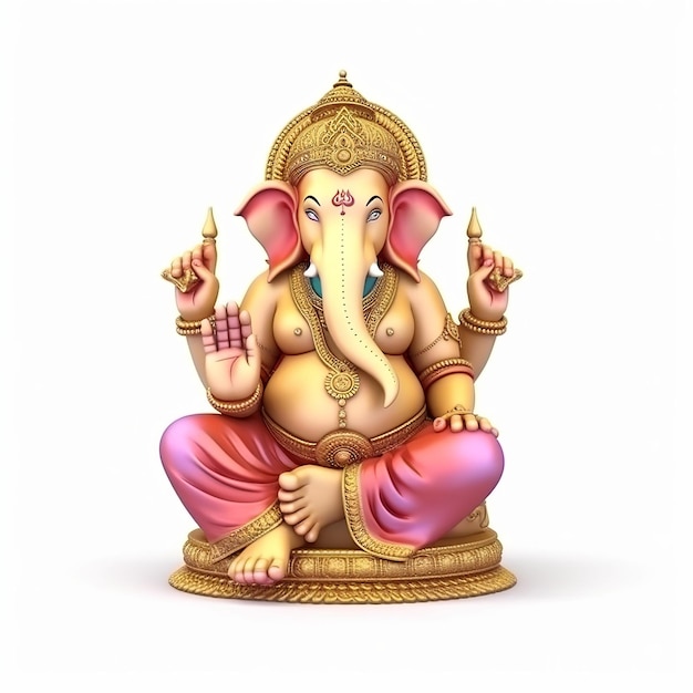 Ganesha Chaturthi Ganesha-Illustration Generative ai