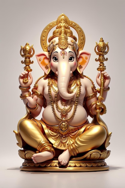 Ganesha Lord Ganesha Hindu-Gottheit Elefantengott Ganesha Idol Ganesha Statue Ganesha Kunst Ganesha