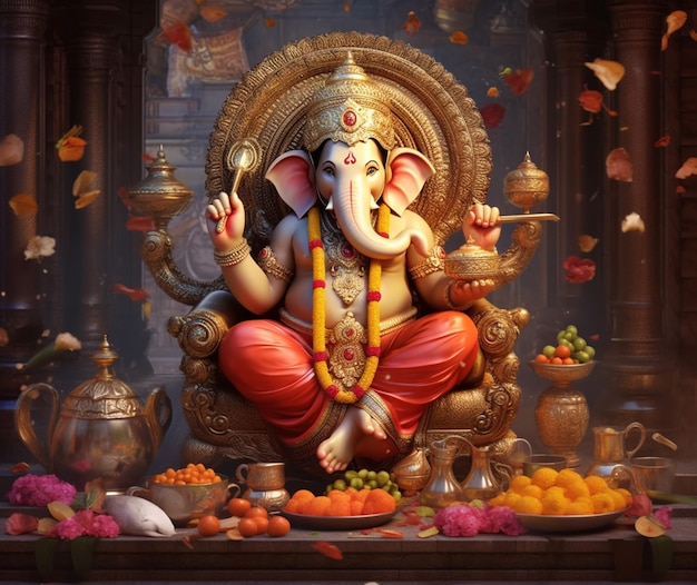 Ganesha Pujan para sucesso e boa sorte