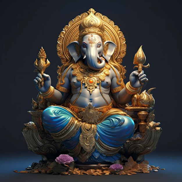 Foto ganesha-statue 3d