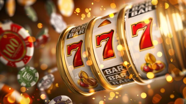 Foto ganhe o jackpot 777 com prêmios e moedas