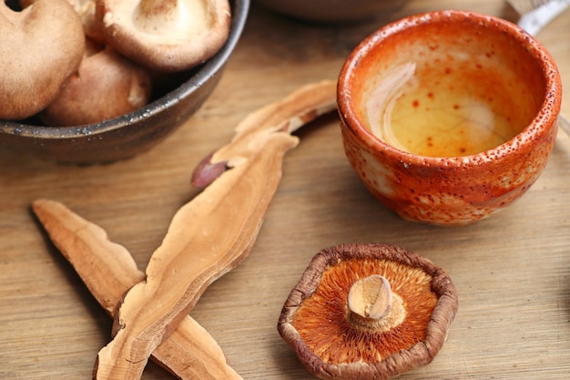 Ganoderma lucidum chá quente