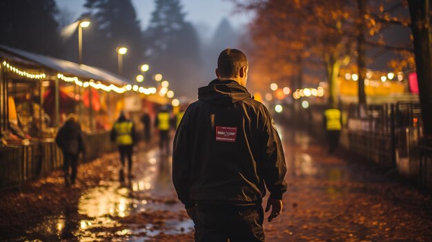 Garantir medidas de segurança para eventos.