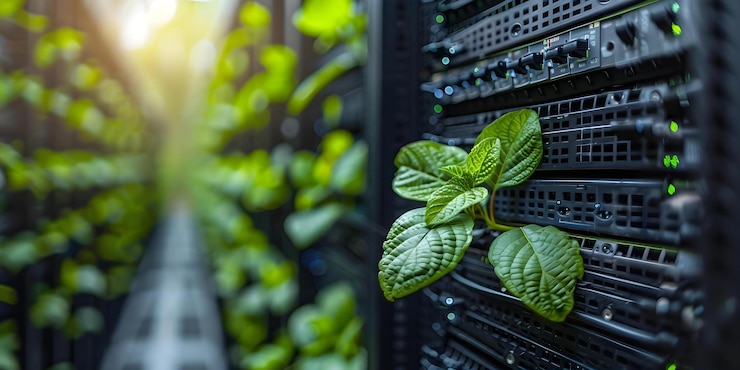 Foto garantir redundância e eficiência através da replicação de dados em servidores de nuvem conceito de replicação de datos servidores de nuvens redundância eficiência de gestão de dados