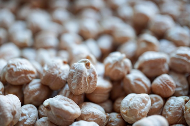 garbanzos crudos comida mediterránea