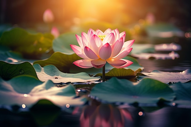Garden of Lotus Delight Lotusblütenfoto