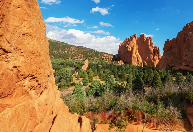 Garden of the Gods Park in Colorado