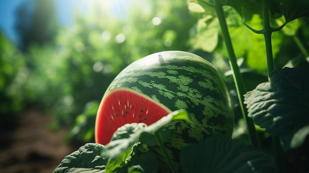 Garden's Bounty Reife Wassermelone