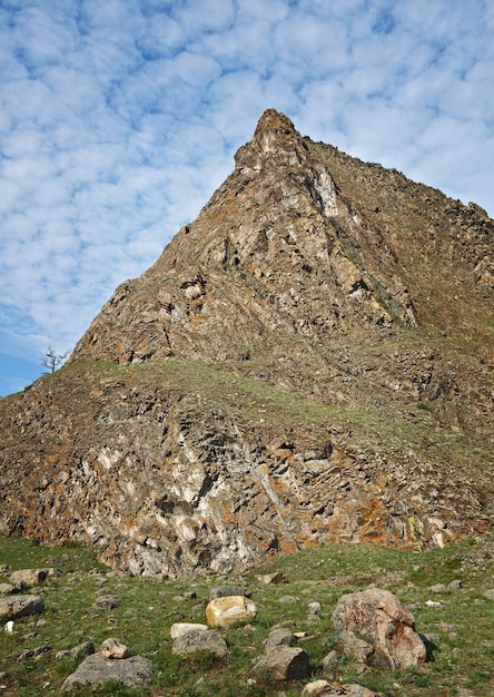 Garganta de Sarminskoe. Orilla occidental del lago Baikal.