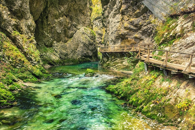 Garganta de Vintgar Eslovenia