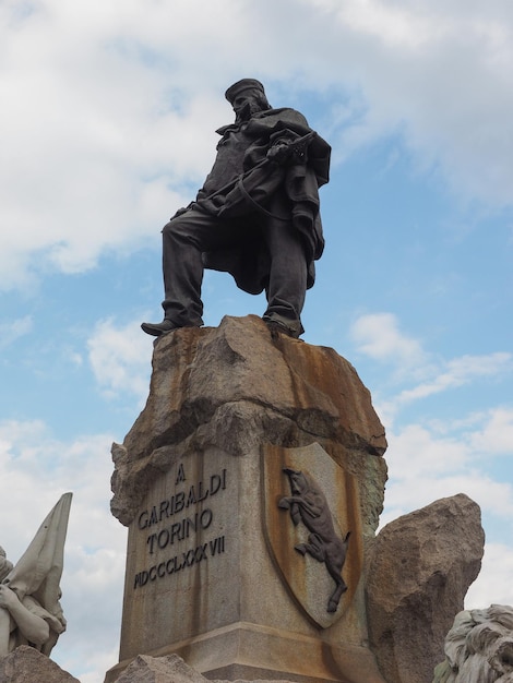 Garibaldi-Denkmal in Turin