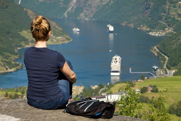 Garota em Geiranger