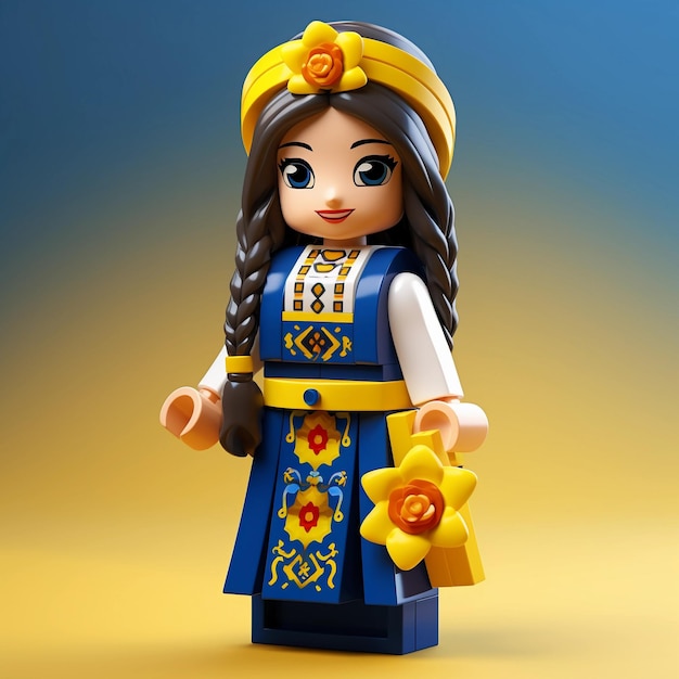 Garota lego