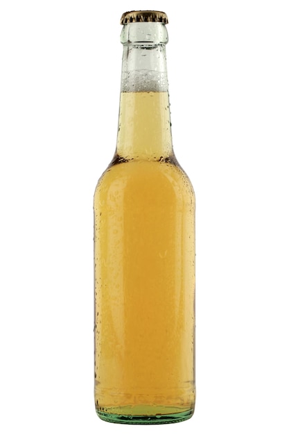 Garrafa com cerveja gelada