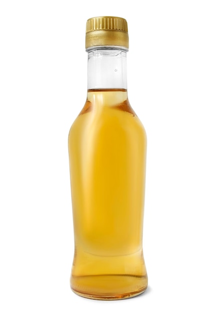 Garrafa de vinagre isolada