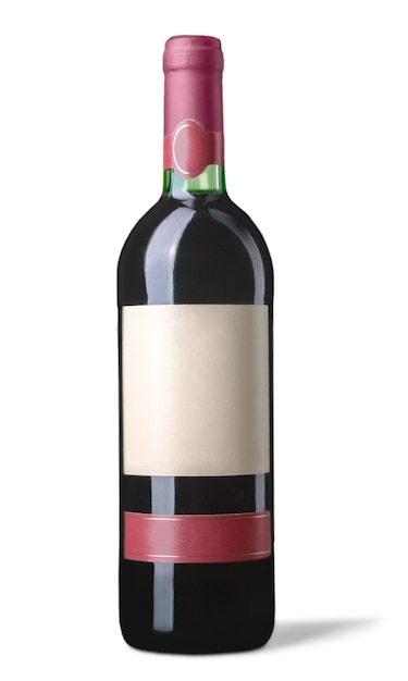 Garrafa de vinho tinto