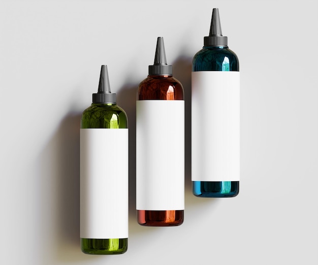 garrafas de vinho com um rótulo branco que diz quot vinho quot