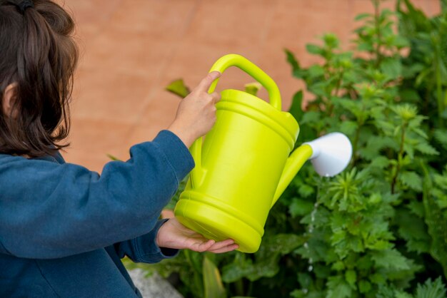 Garten- und Menschenkonzept