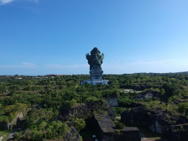 Foto garuda wisnu kencana en la isla de bali