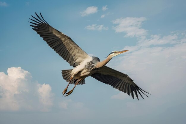 una garza en la naturaleza