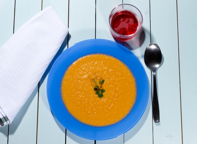 gaspacho de cenoura