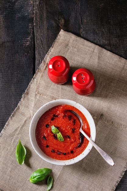 Gaspacho de tomate