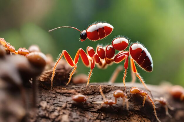 Foto la gastronomía al aire libre captura los sabores de la naturaleza