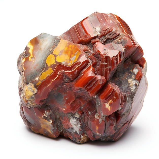 Ágata de Botsuana calcedônia quartzo semigema mineral geológico isolado