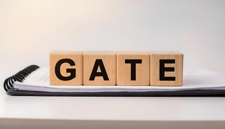 GATE Acrónimo de preparación para el examen de ingeniería de cubos de madera
