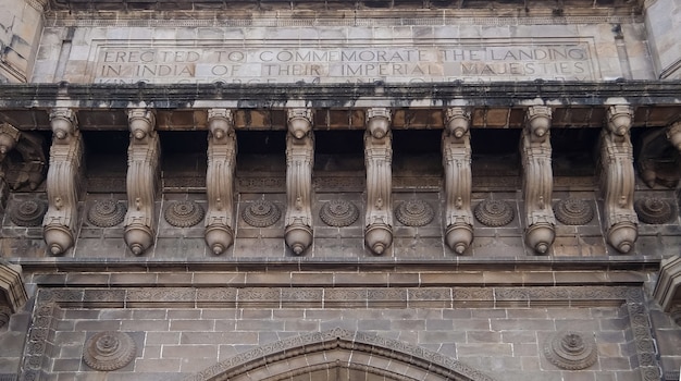 Gates of India Mumbai Details der Architektur