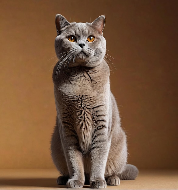 gatito felino animal de compañía un gato sentado en una mesa