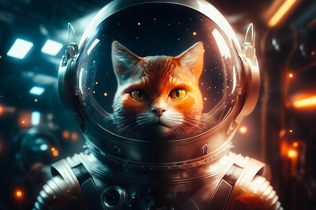 Gato astronauta