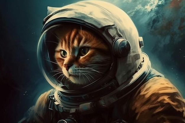 Gato astronauta