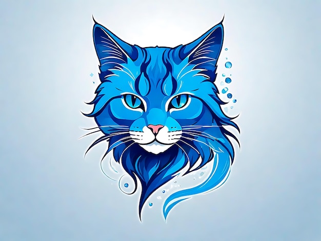 El gato azul.