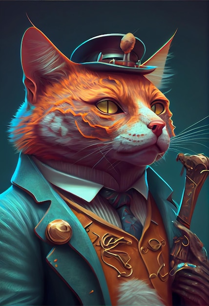 gato bonito gangster