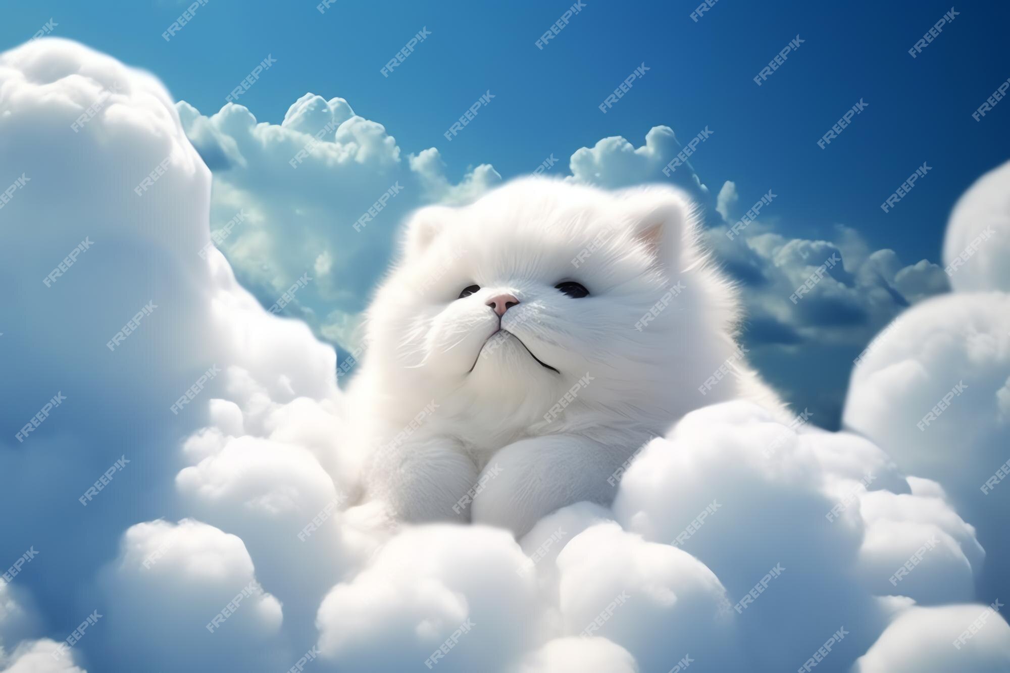 Gato Céu Azul Anime - Imagens grátis no Pixabay - Pixabay