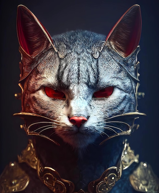 Gato Brutal de Metal