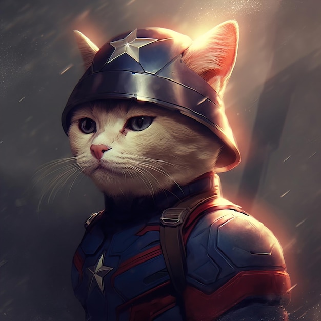 El gato del Capitán América