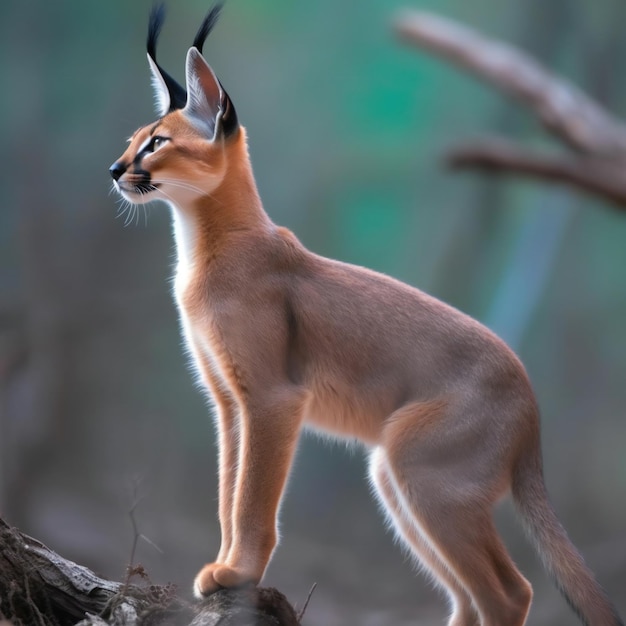 Gato caracal Foto Premium