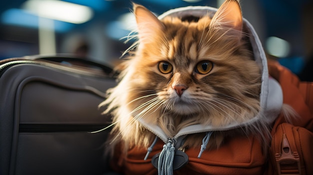 Gato en la cocinagenerativo ai