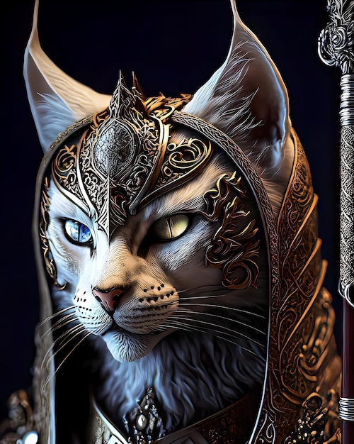 gato de metal brutal