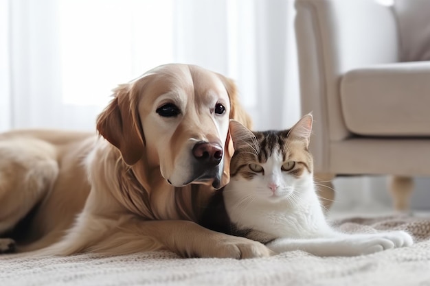 Gato e cão