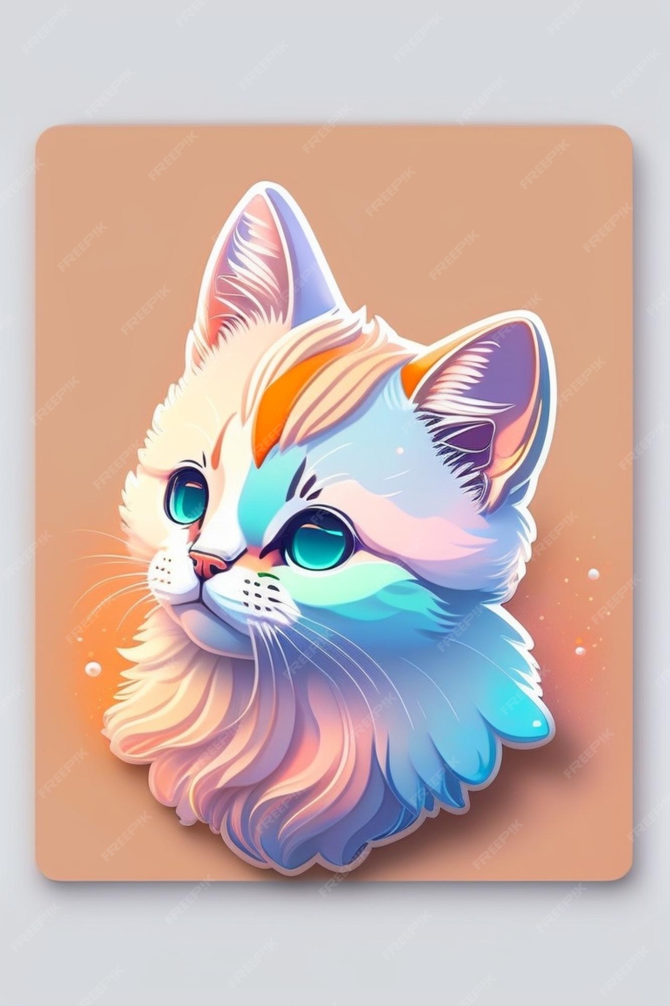 gato fofo ou gatinho animal meow desenho animado animais de estimação fofos  coleção de vetor exato ilustração desenho animado miau gato 2543411 Vetor  no Vecteezy