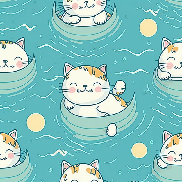 Gato en un fondo de pantalla de barco